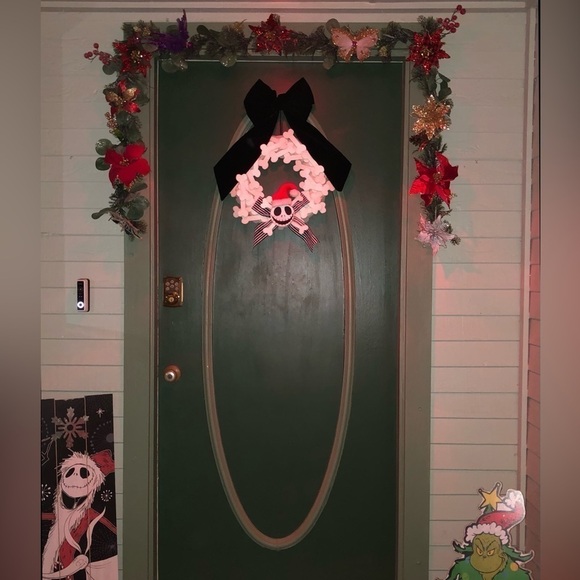 Jack Skellington Holiday Wreath - The Nightmare Before Christmas - Picture 12 of 14